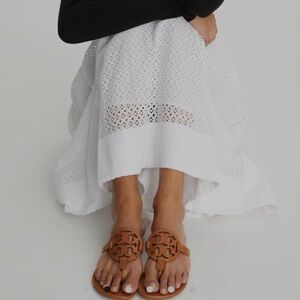 TORY BURCH MILLER SANDAL
Color: Vintage Vachetta, size 9
